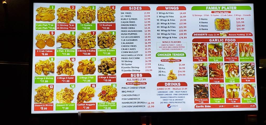 Tasty seafood chicken and sub | restaurant | 6185 Fort Caroline Rd, Jacksonville, FL 32277, USA | 9046832261 OR +1 904-683-2261