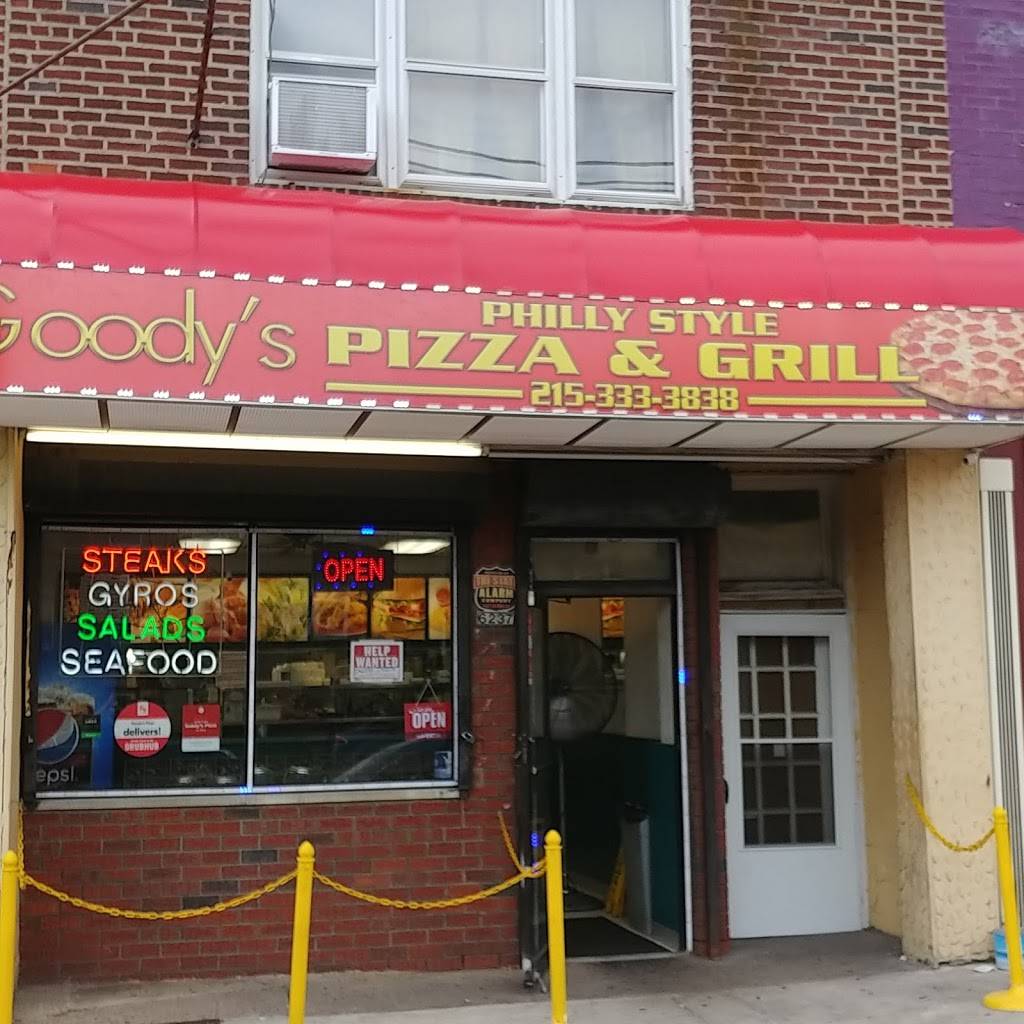 Goodys Pizza | restaurant | 6237 Frankford Ave, Philadelphia, PA 19135, USA | 2153333838 OR +1 215-333-3838