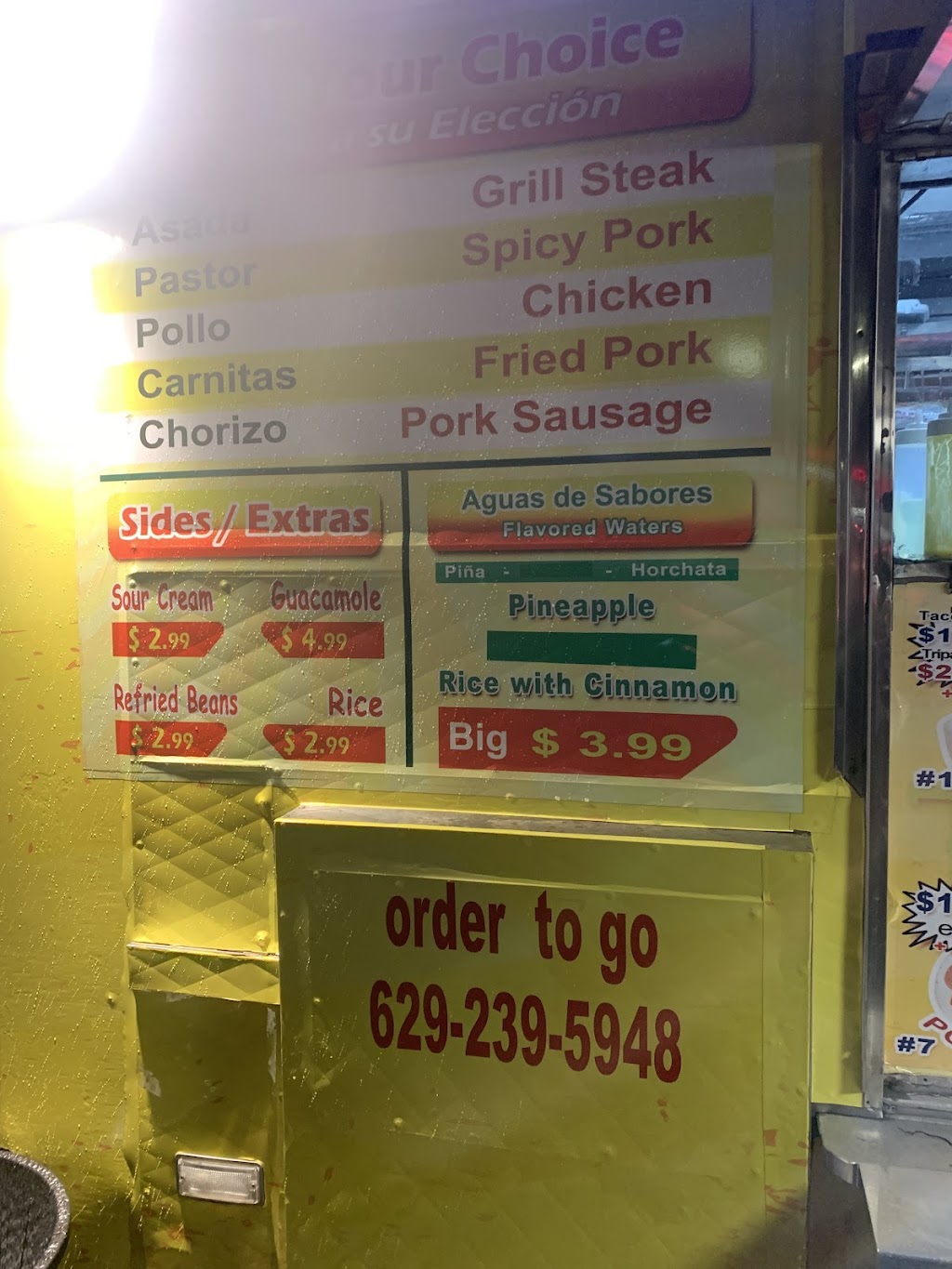 Taqueria los charros | restaurant | 2501 Lebanon Pike, Nashville, TN 37214, USA | 6292395948 OR +1 629-239-5948