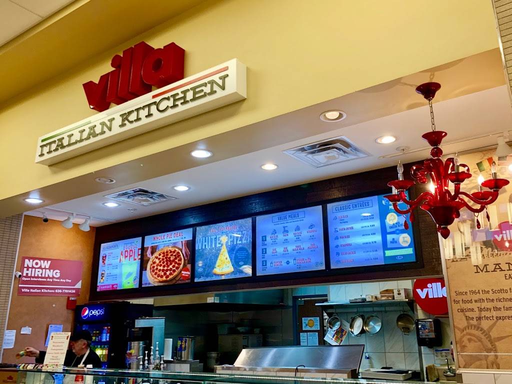 Villa Italian Kitchen | restaurant | 18511 Outlet Blvd Sp 806, Chesterfield, MO 63005, USA | 6367671426 OR +1 636-767-1426