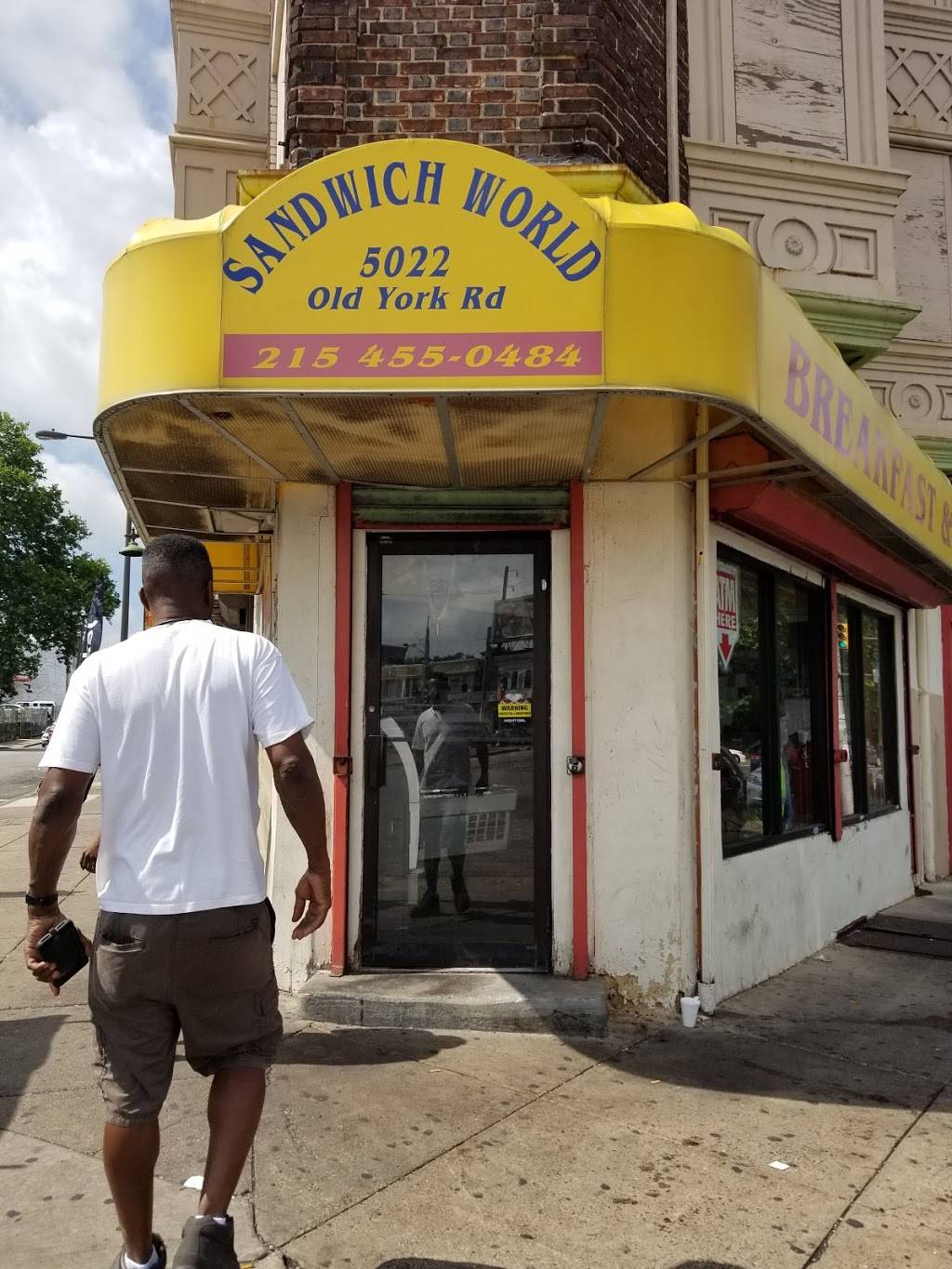 Sandwich World | meal takeaway | 5022 Old York Rd, Philadelphia, PA 19141, USA | 2154550484 OR +1 215-455-0484