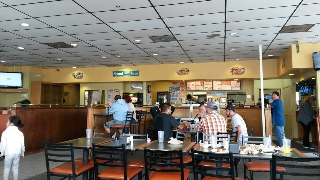 Round Table Pizza | meal delivery | 1975 Main St, Watsonville, CA 95076, USA | 8317222492 OR +1 831-722-2492