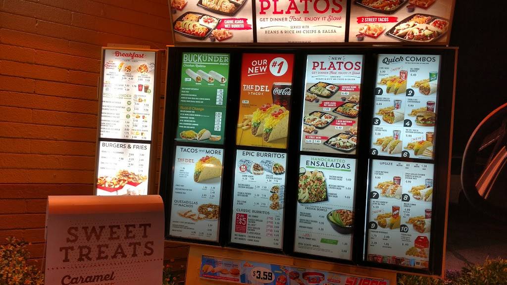 Del Taco | meal takeaway | 1138 W Ave I, Lancaster, CA 93534, USA | 6619420312 OR +1 661-942-0312