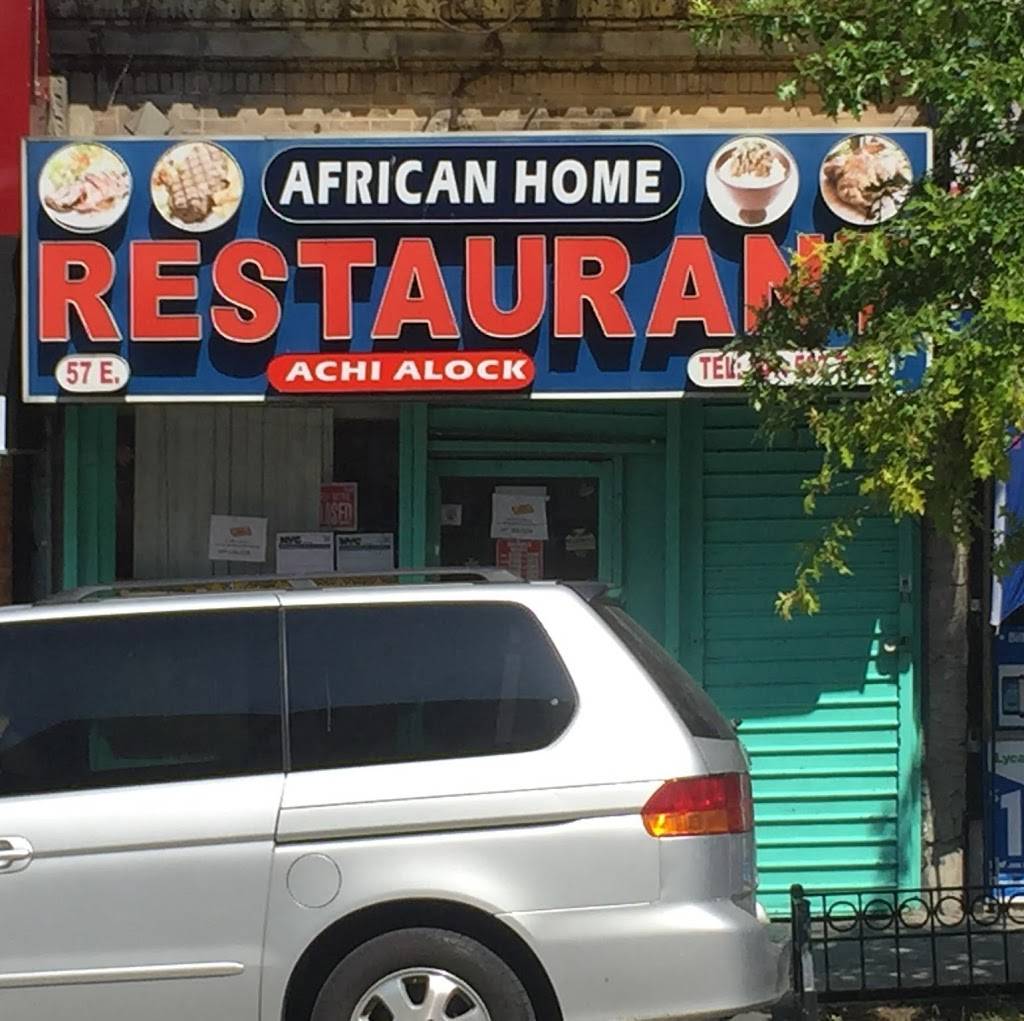 African Home | restaurant | 57 E Tremont Ave, The Bronx, NY 10453, USA | 3475977708 OR +1 347-597-7708