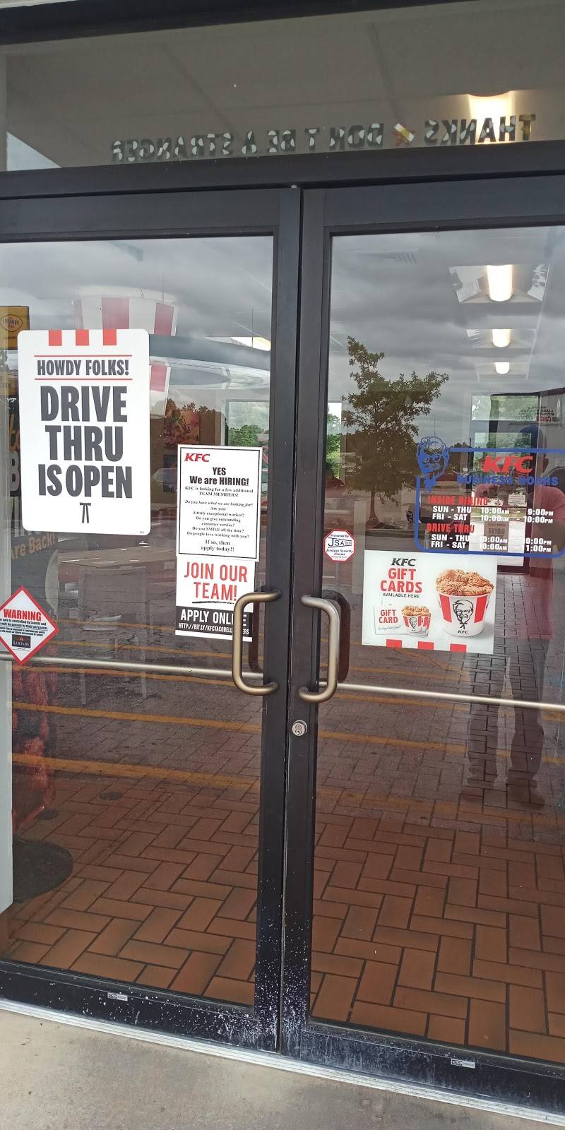 KFC | restaurant | 2291 US-62, Hardy, AR 72542, USA | 8708563222 OR +1 870-856-3222