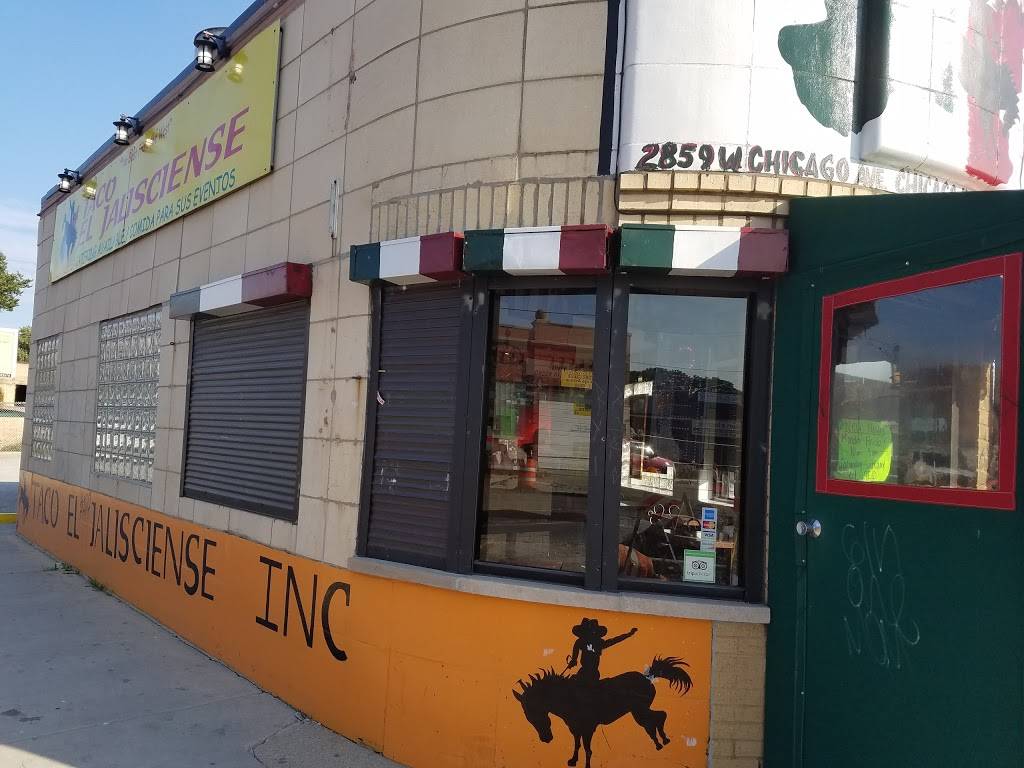 Taco El Jalisciense | restaurant | 2859 W Chicago Ave, Chicago, IL 60622, USA | 7732352859 OR +1 773-235-2859