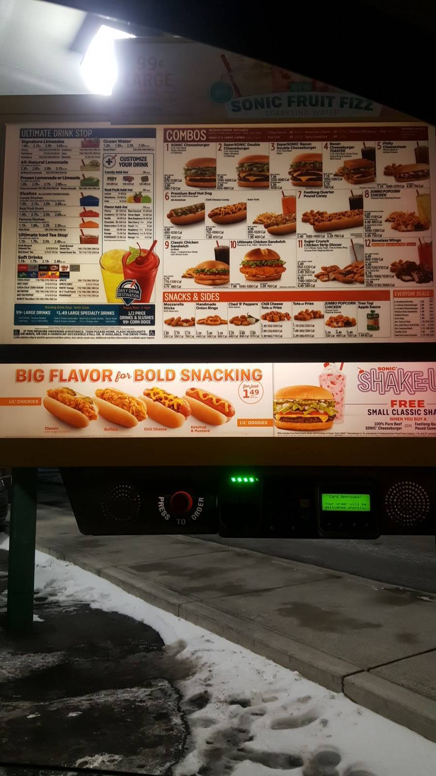 Sonic Drive-In | restaurant | 58 Station Cir, Hazleton, PA 18202, USA | 5704592400 OR +1 570-459-2400