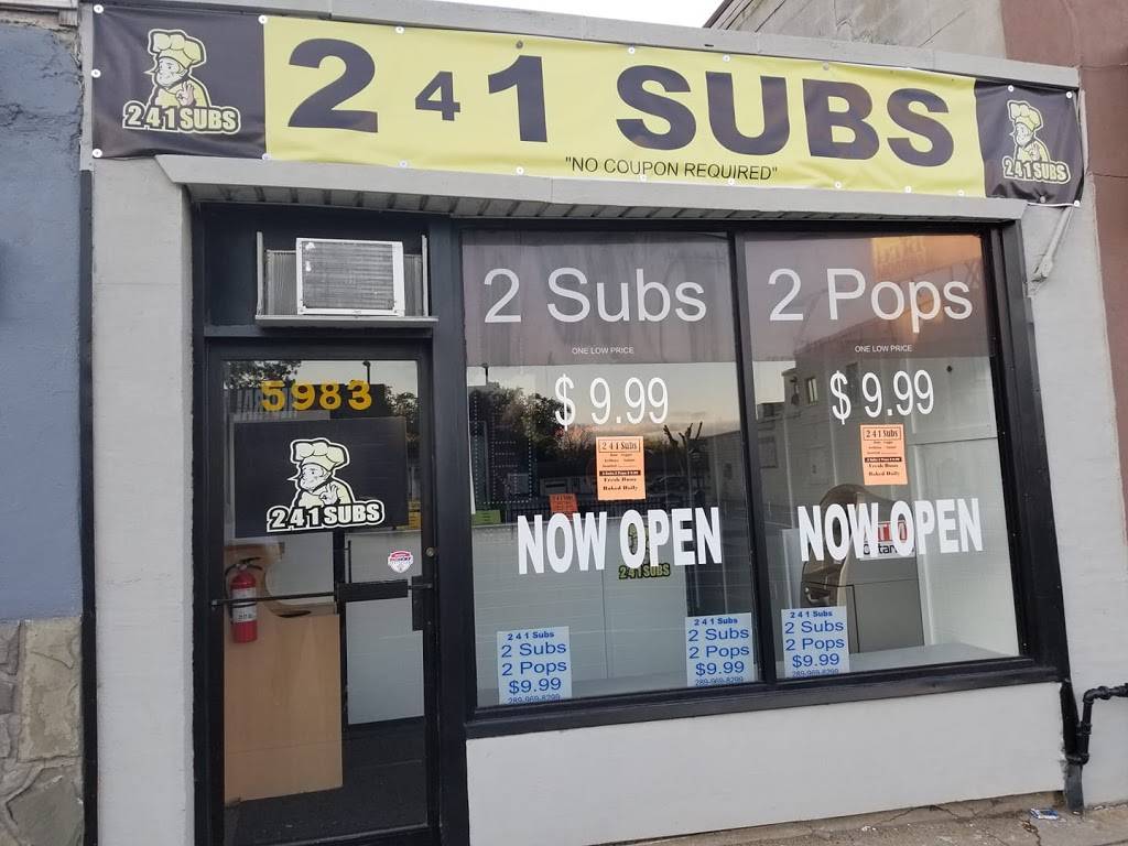 241 Subs | restaurant | 5983 Lundys Ln, Niagara Falls, ON L2G 1T2, Canada | 2899698299 OR +1 289-969-8299