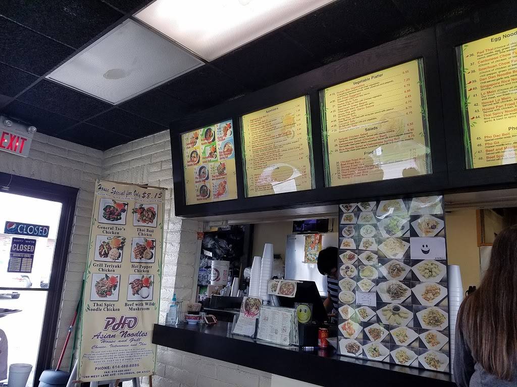 Pho Asian Noodle House | restaurant | 1288 W Lane Ave, Columbus, OH 43221, USA | 6144888886 OR +1 614-488-8886