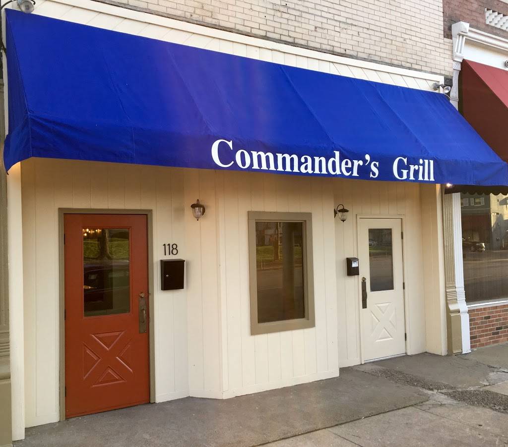 Commanders Grill | restaurant | 118 W Locust St, Boonville, IN 47601, USA | 8127150055 OR +1 812-715-0055