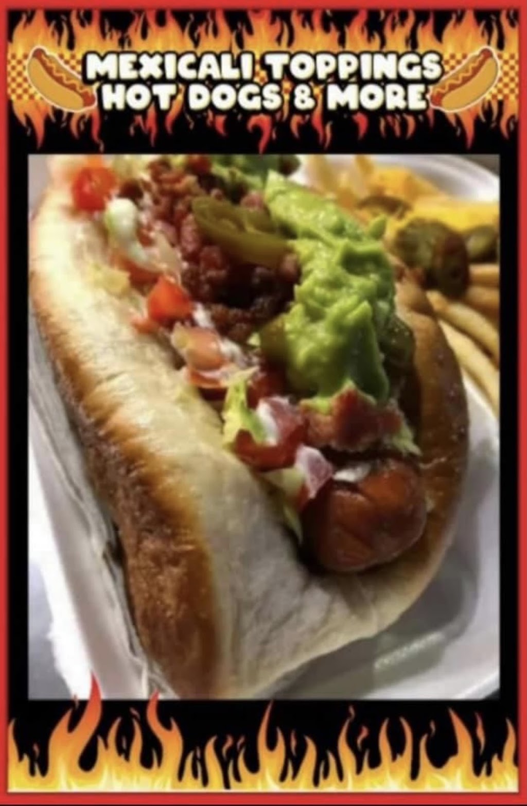 Mexicali Toppings Hot dogs & More | restaurant | 1301 Baseline Rd, Bullhead City, AZ 86442, USA | 9282340116 OR +1 928-234-0116