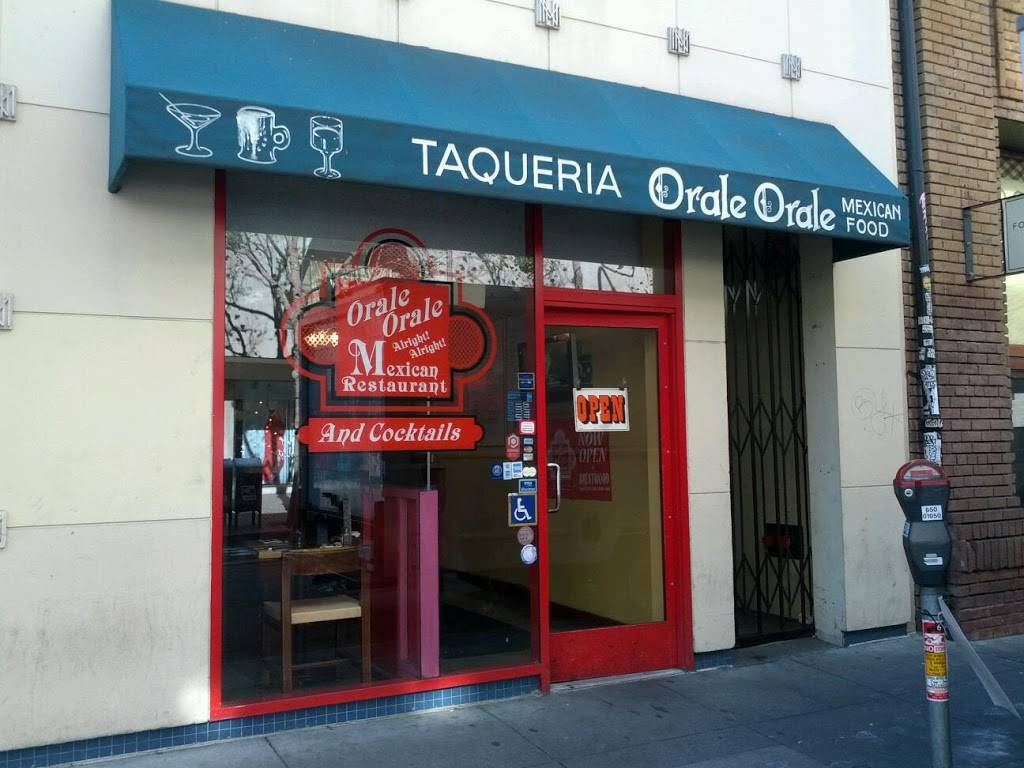 Orale Orale | restaurant | 113 Sacramento St, San Francisco, CA 94111, USA | 4152919772 OR +1 415-291-9772
