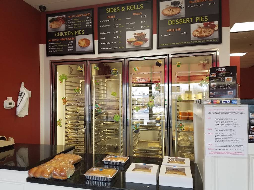 Harrows Chicken Pies | restaurant | 345 Main St, Tewksbury, MA 01876, USA | 9788580411 OR +1 978-858-0411