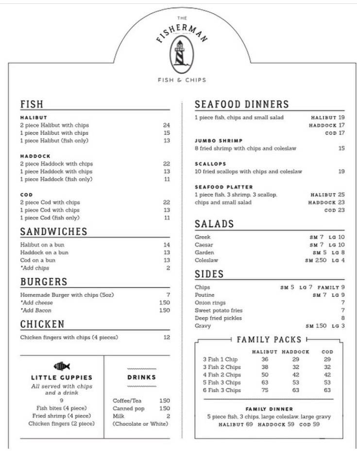 The Fisherman Fish & Chips | restaurant | 2727 Courtice Rd, Courtice, ON L1E 3A2, Canada | 9054348771 OR +1 905-434-8771