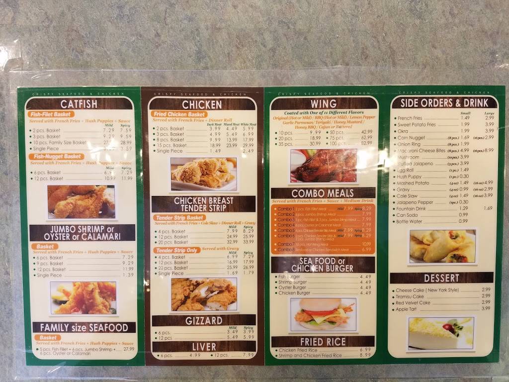 Crispy Seafood & Chicken | restaurant | 1219 E Debbie Ln #105, Mansfield, TX 76063, USA | 8174531212 OR +1 817-453-1212