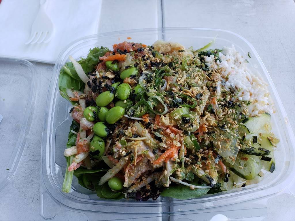 Poki Cat - Poke and Salad | restaurant | 707 E Ocean Blvd, Long Beach, CA 90802, USA | 5622693988 OR +1 562-269-3988