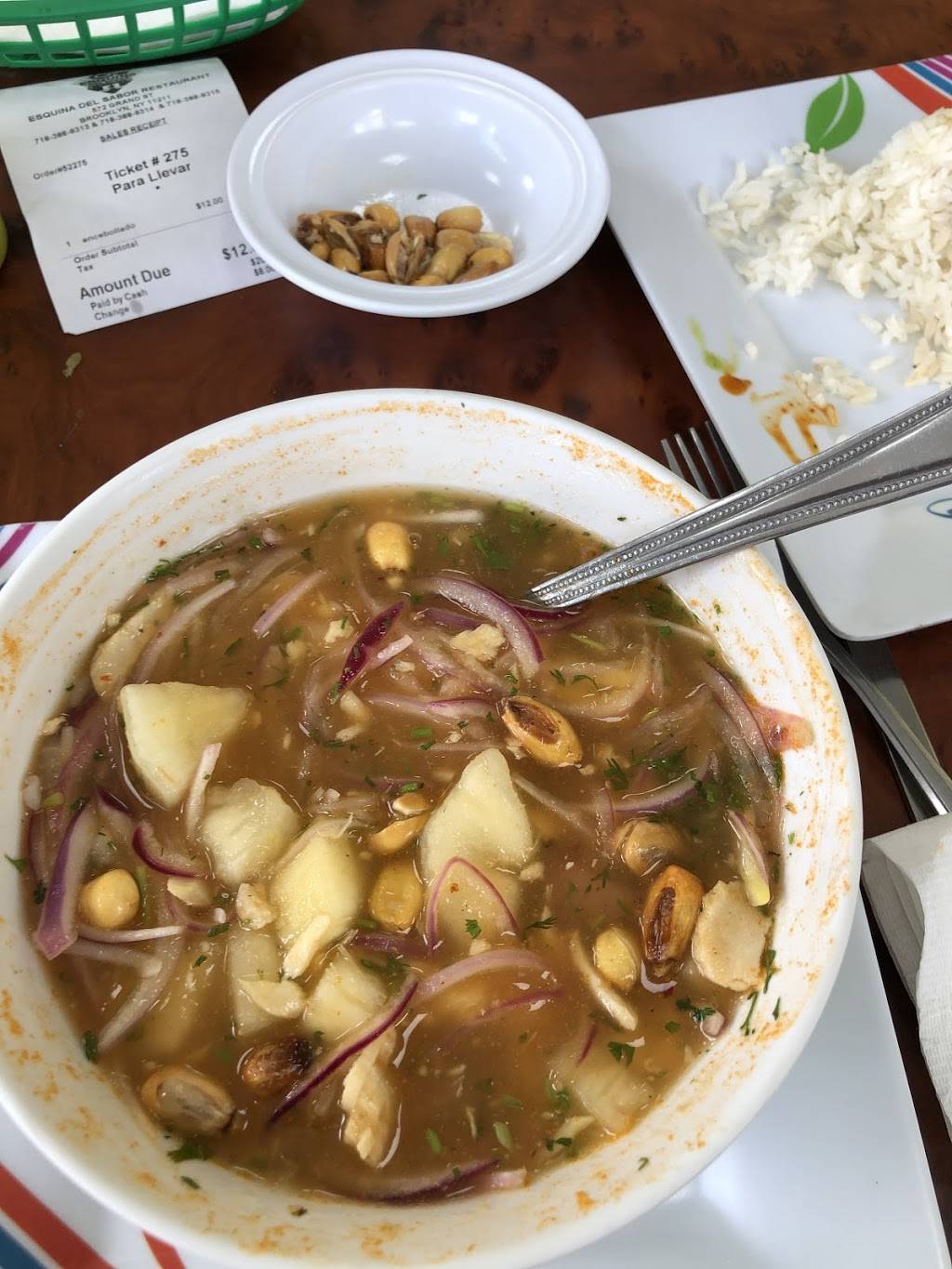 Esquina del Sabor | restaurant | 572 Grand St, Brooklyn, NY 11211, USA | 7183889314 OR +1 718-388-9314