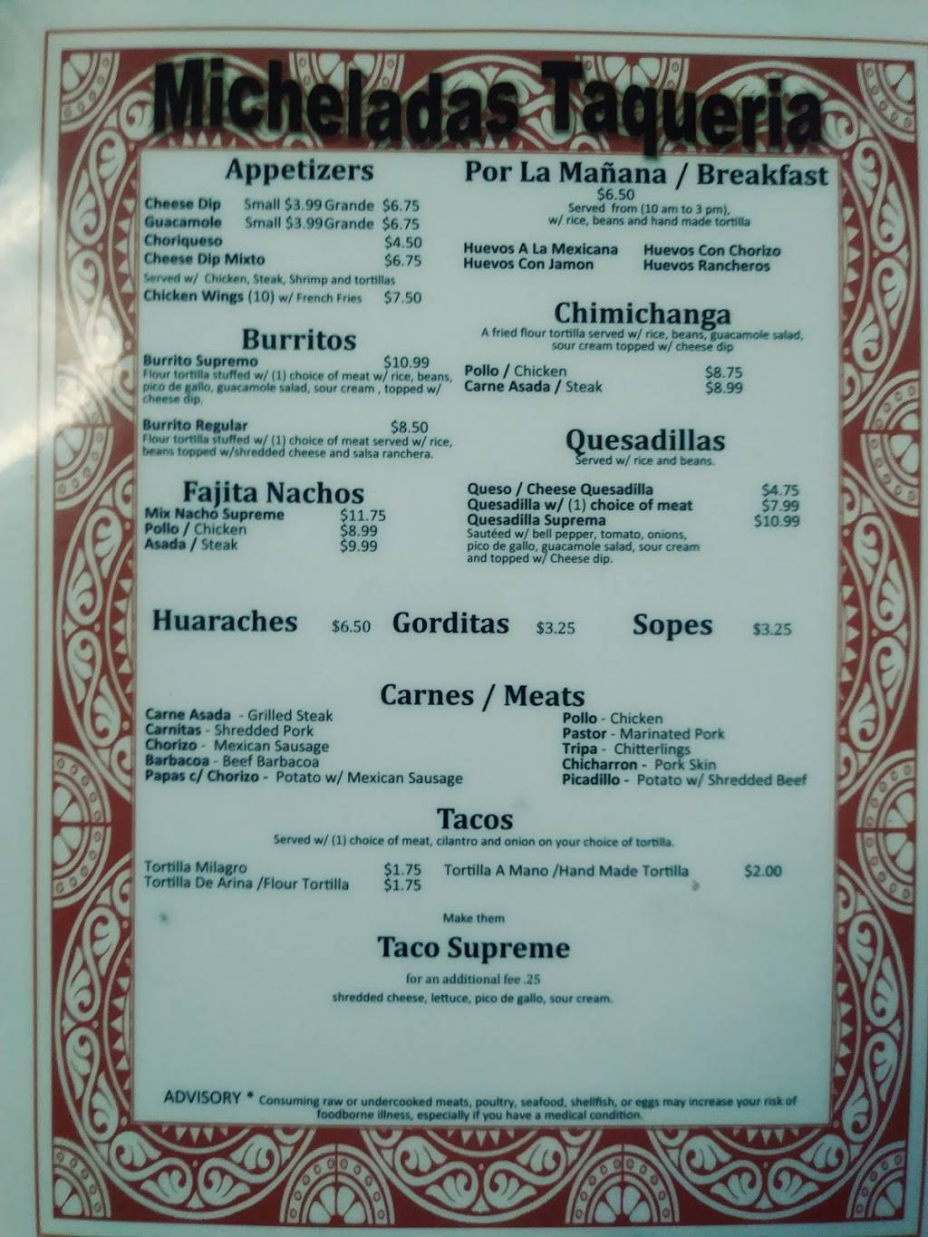 Micheladas Taqueria | restaurant | 803 Powder Springs St suite #2, Marietta, GA 30064, USA | 6783247099 OR +1 678-324-7099