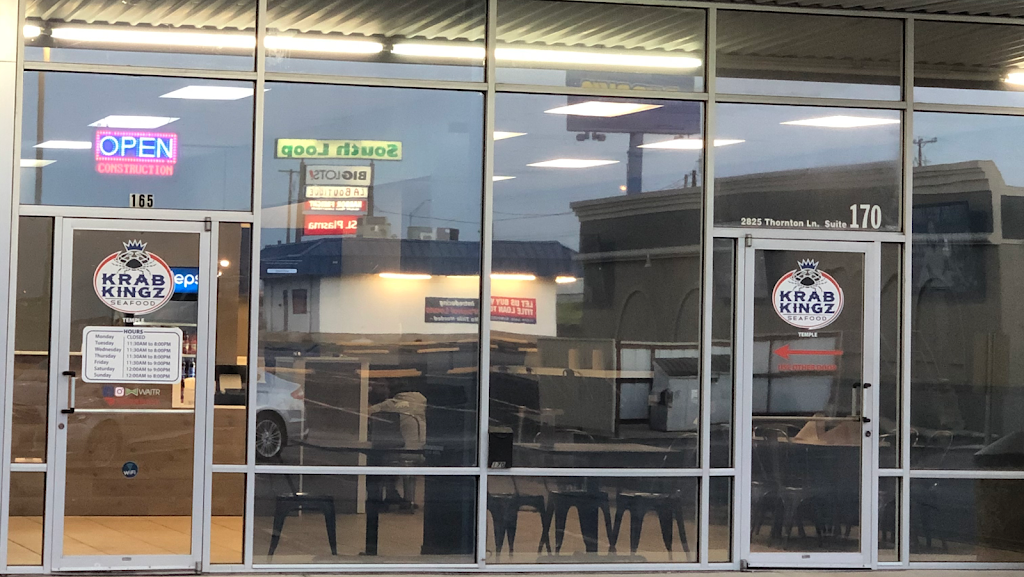 Krab Kingz Seafood Temple | restaurant | 2825 Thornton Ln #165, Temple, TX 76502, USA | 2543381883 OR +1 254-338-1883