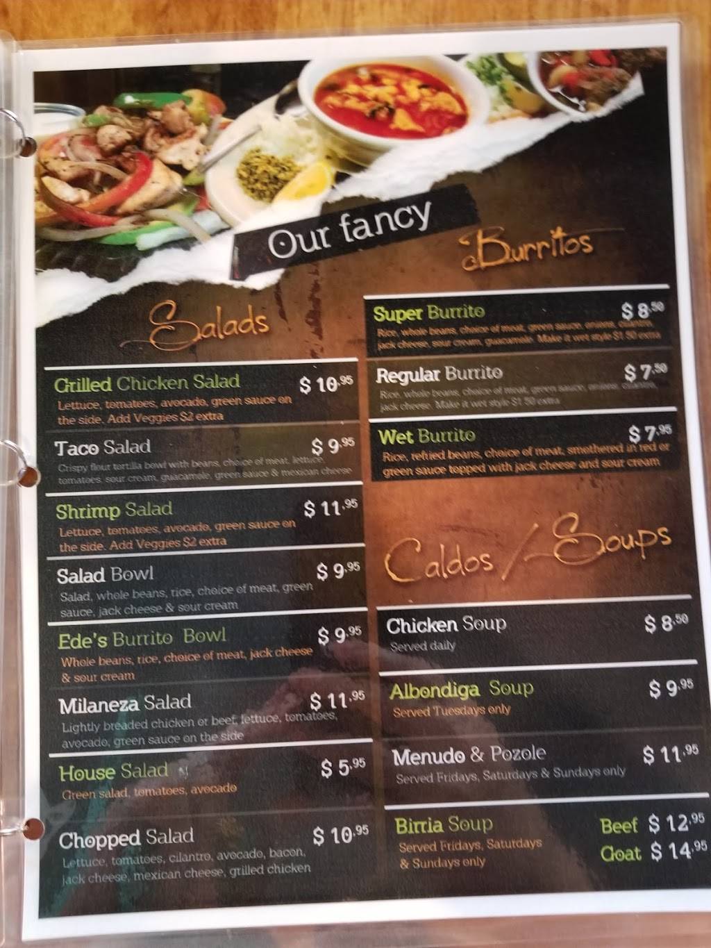 Edes Cantina & Grill | restaurant | 2947 4th St, Ceres, CA 95307, USA | 2095668544 OR +1 209-566-8544