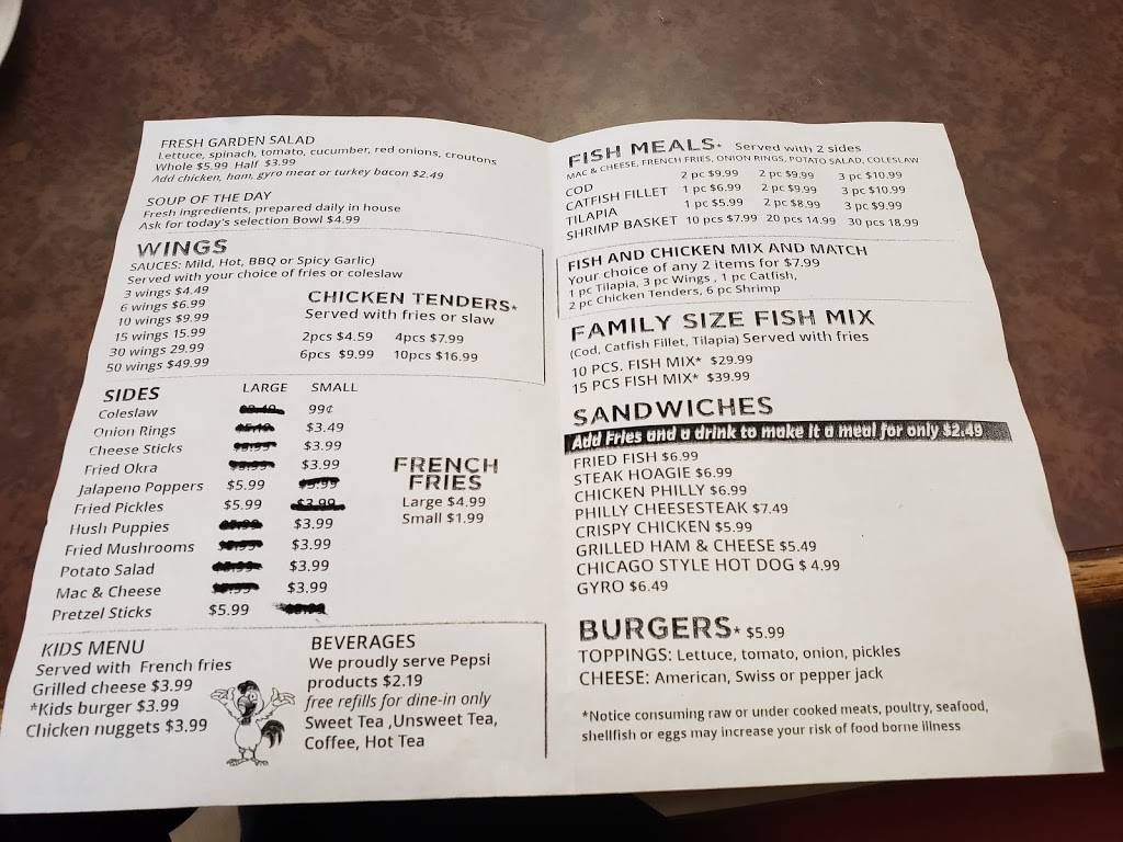 Deans Fish and Chicken | restaurant | 2535 Pleasant Ave, Hamilton, OH 45015, USA | 5138057576 OR +1 513-805-7576