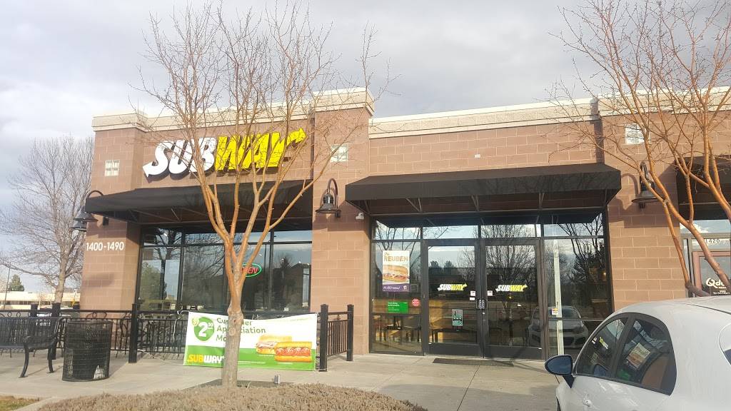 Subway | meal takeaway | 1420 10th St SW, Loveland, CO 80537, USA | 9706678487 OR +1 970-667-8487