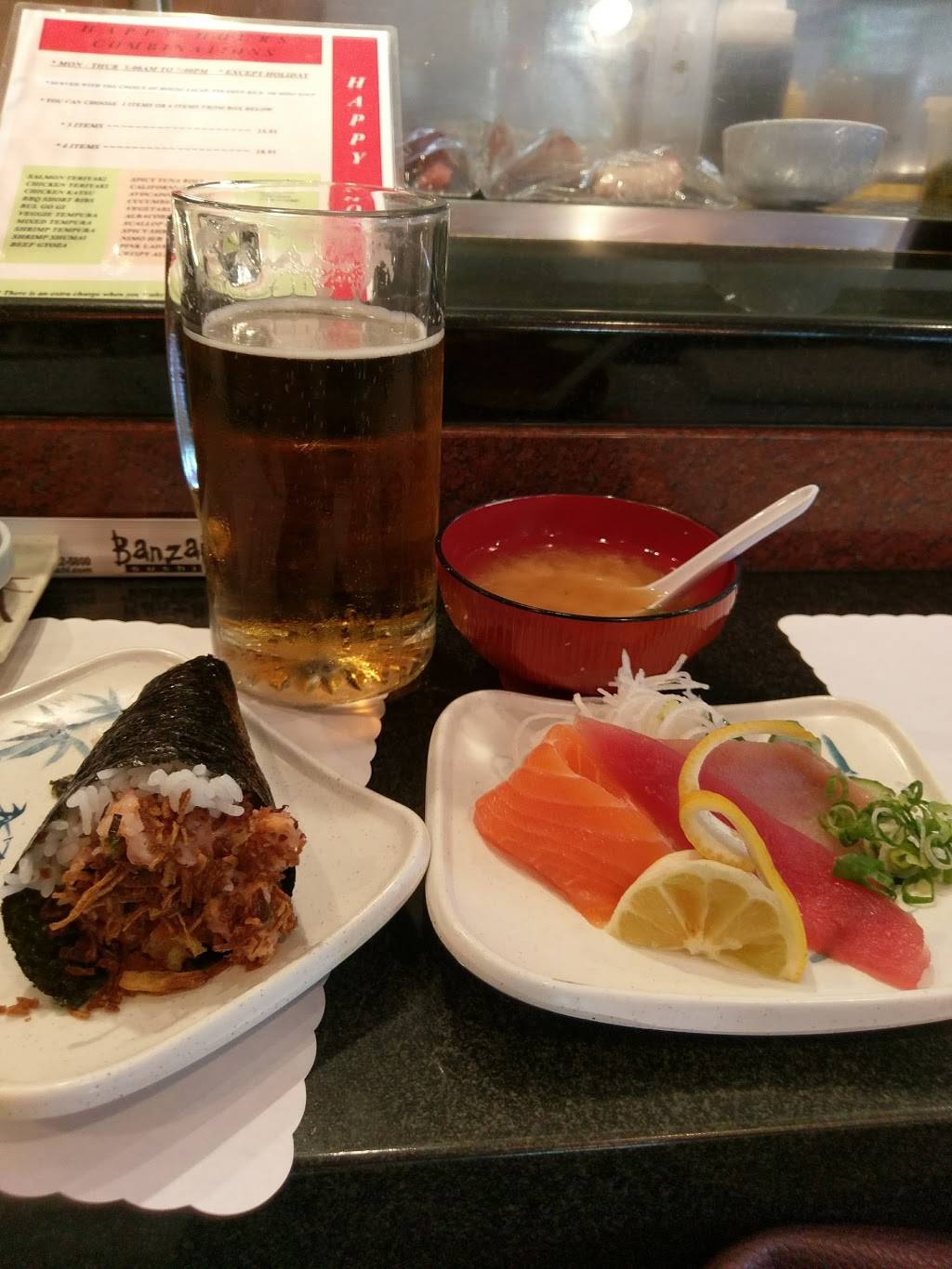 Banzai Sushi | restaurant | 23508 Calabasas Rd, Calabasas, CA 91302, USA | 8182225800 OR +1 818-222-5800