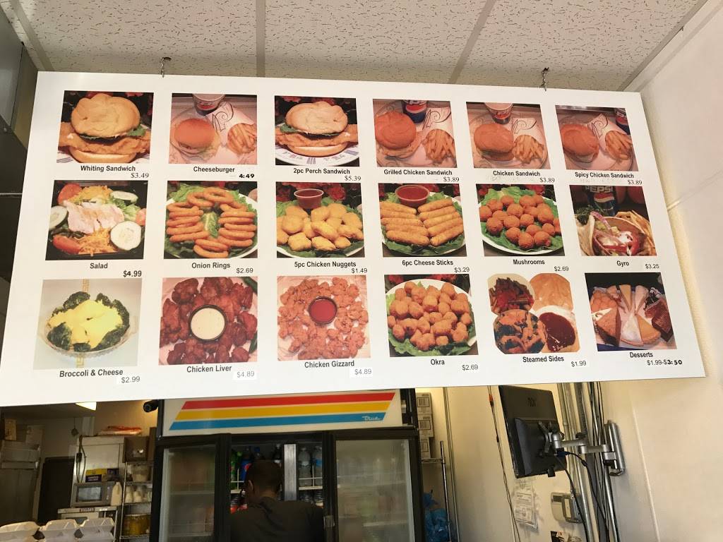 Sharks Chicken, Fish, & Shrimp | restaurant | 1064 E Hudson St, Columbus, OH 43211, USA | 6142686905 OR +1 614-268-6905