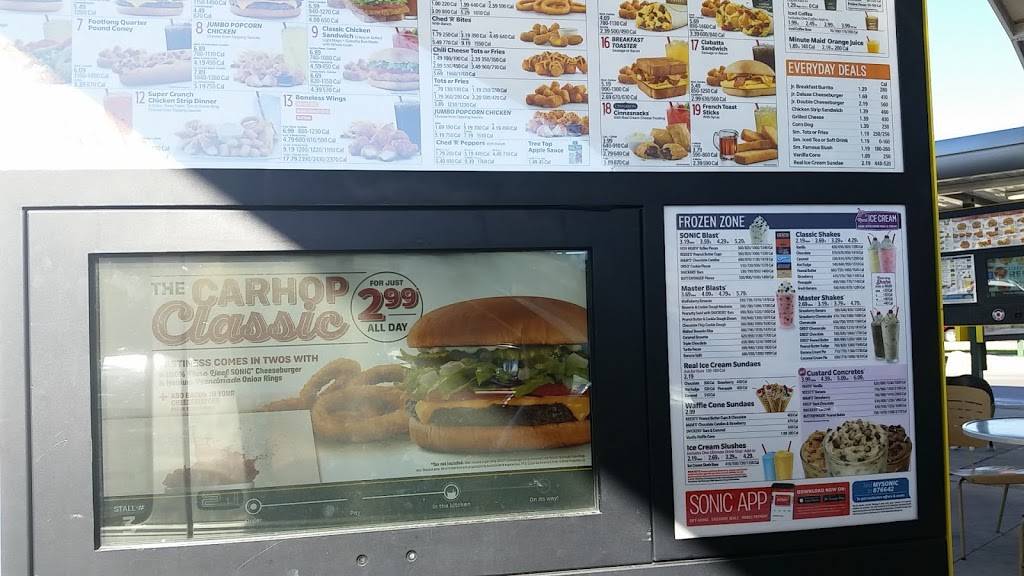 Sonic Drive-In | restaurant | 8689 W 21st St, Wichita, KS 67205, USA | 3167228111 OR +1 316-722-8111