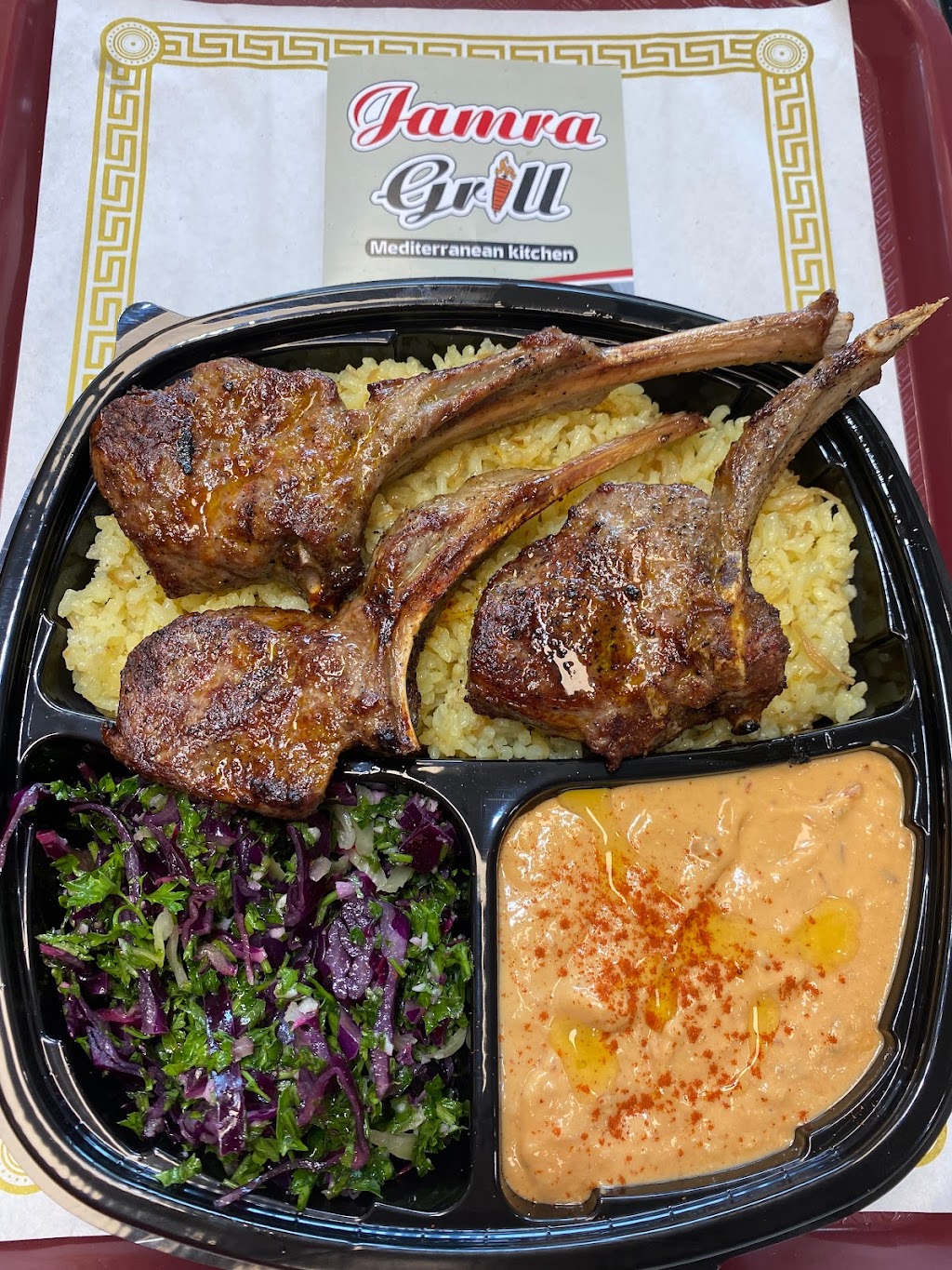Jamra Grill | restaurant | 7275 Melrose Ave Unit B, Los Angeles, CA 90046, USA | 3239917476 OR +1 323-991-7476