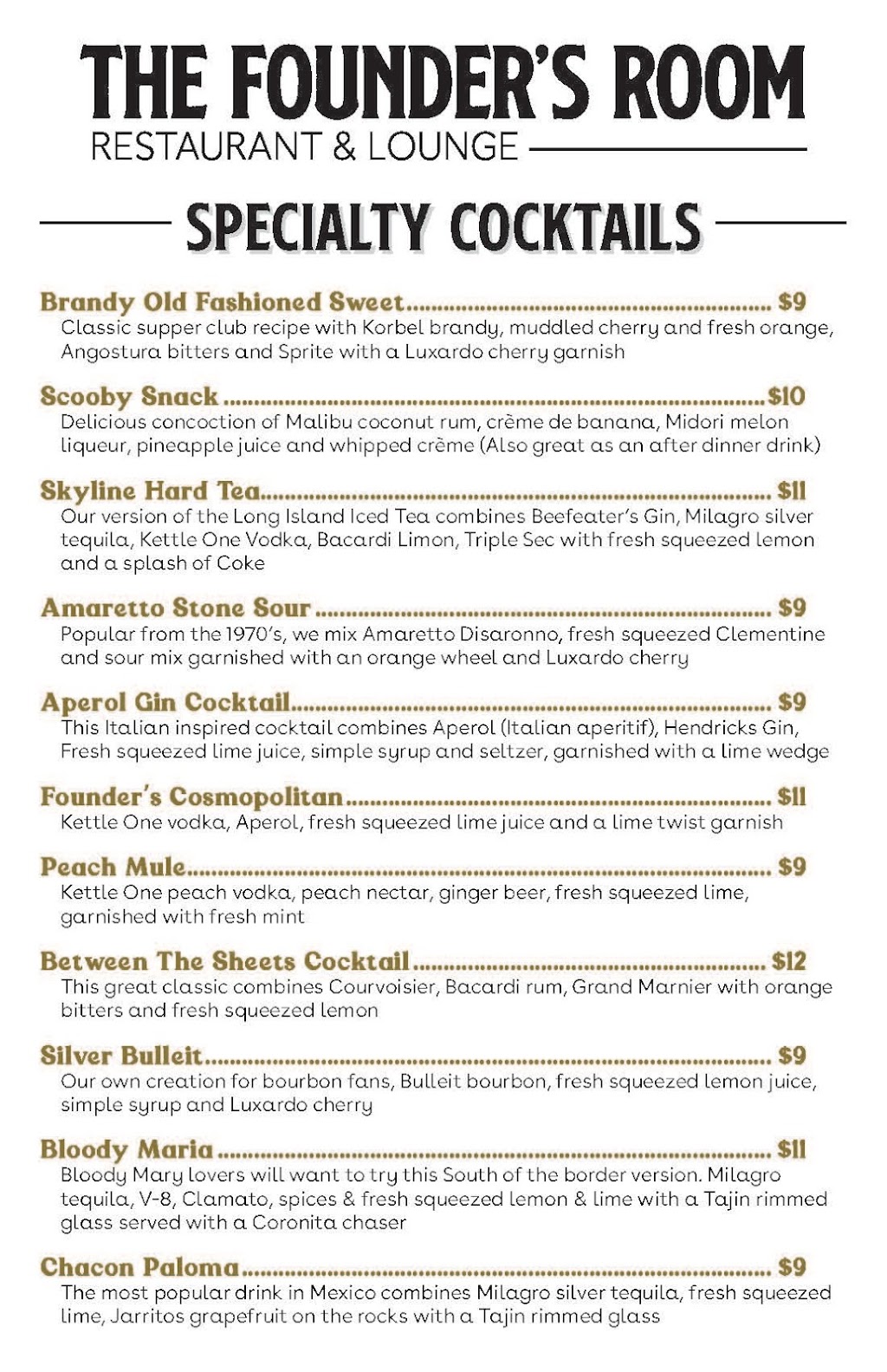 Founders Room Restaurant at the Bucyrus Club | restaurant | 1919 12th Ave, South Milwaukee, WI 53172, USA | 4142944808 OR +1 414-294-4808