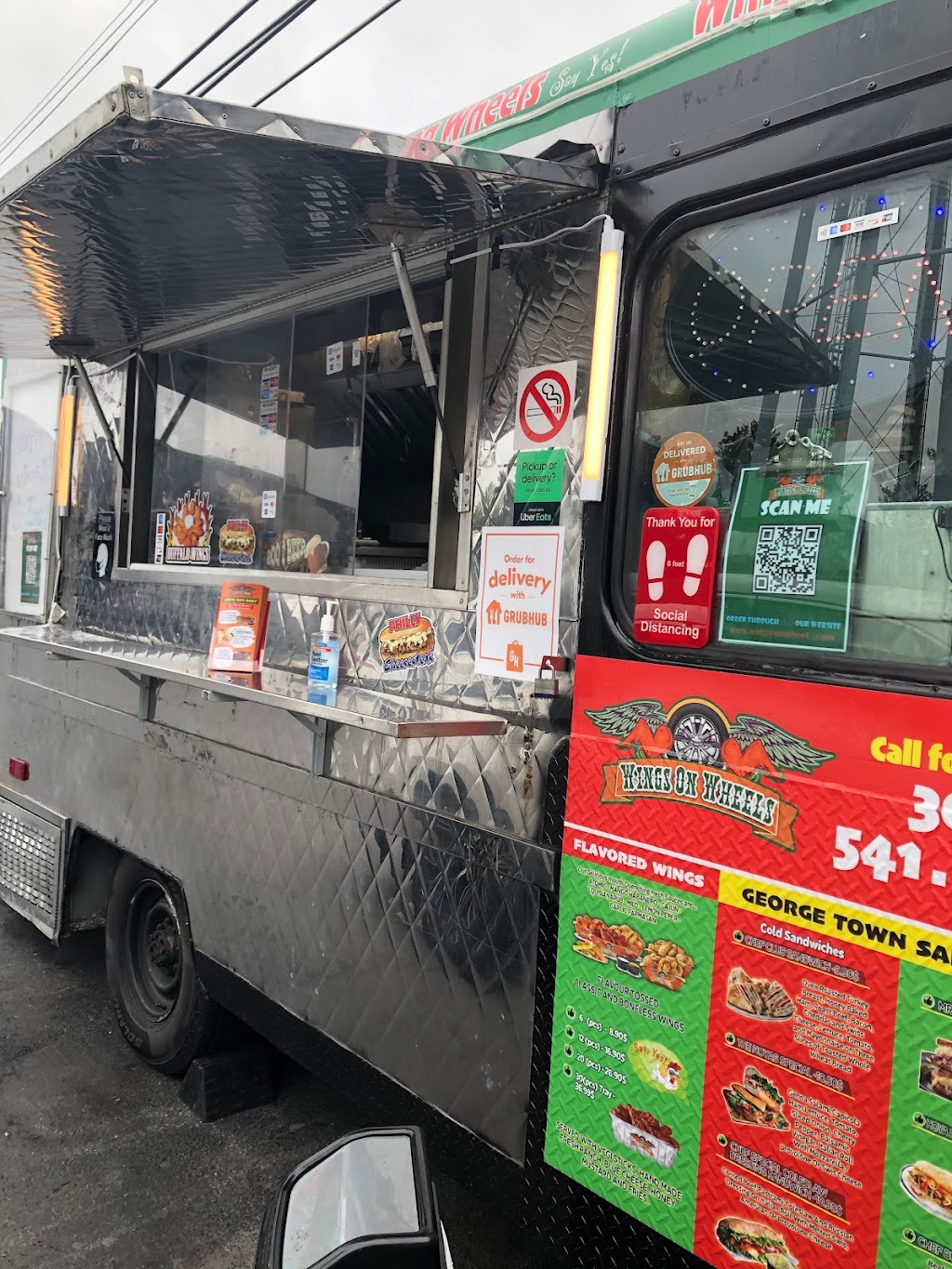 WINGS ON WHEELS FOOD TRUCK | restaurant | 3261 Automobile Blvd, Silver Spring, MD 20904, USA | 3015414407 OR +1 301-541-4407