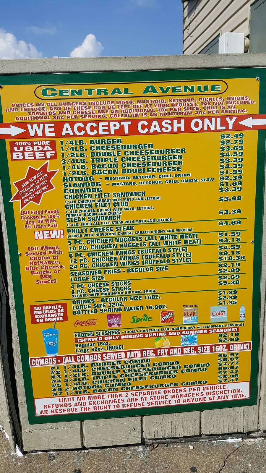 Central Avenue | restaurant | 150 E Shockley Ferry Rd, Anderson, SC 29624, USA | 8642249028 OR +1 864-224-9028