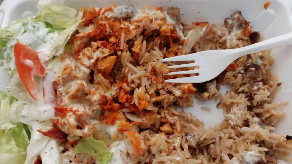 Khan Halal Chicken and Gyro Express Cart | restaurant | 31st avenue and, 76th St, East Elmhurst, NY 11370, USA | 6465000433 OR +1 646-500-0433