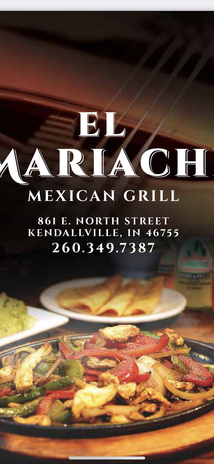 El mariachi Mexican grill #2 | restaurant | 861 E North St, Kendallville, IN 46755, USA | 2603497387 OR +1 260-349-7387