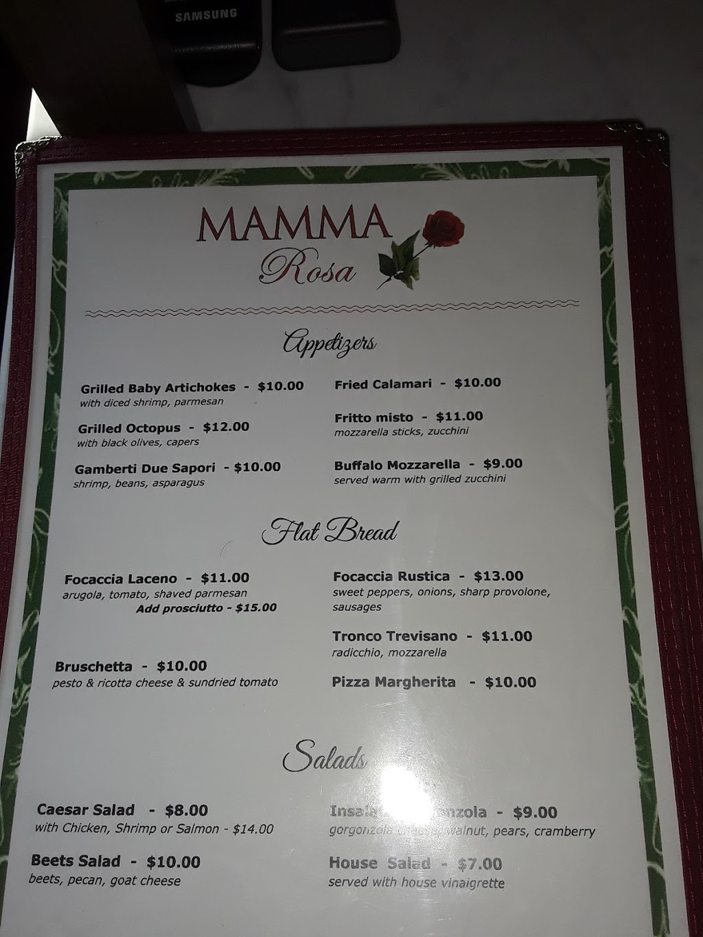 Mamma Rosa | restaurant | Lindenwold, NJ 08021, USA | 8562826973 OR +1 856-282-6973