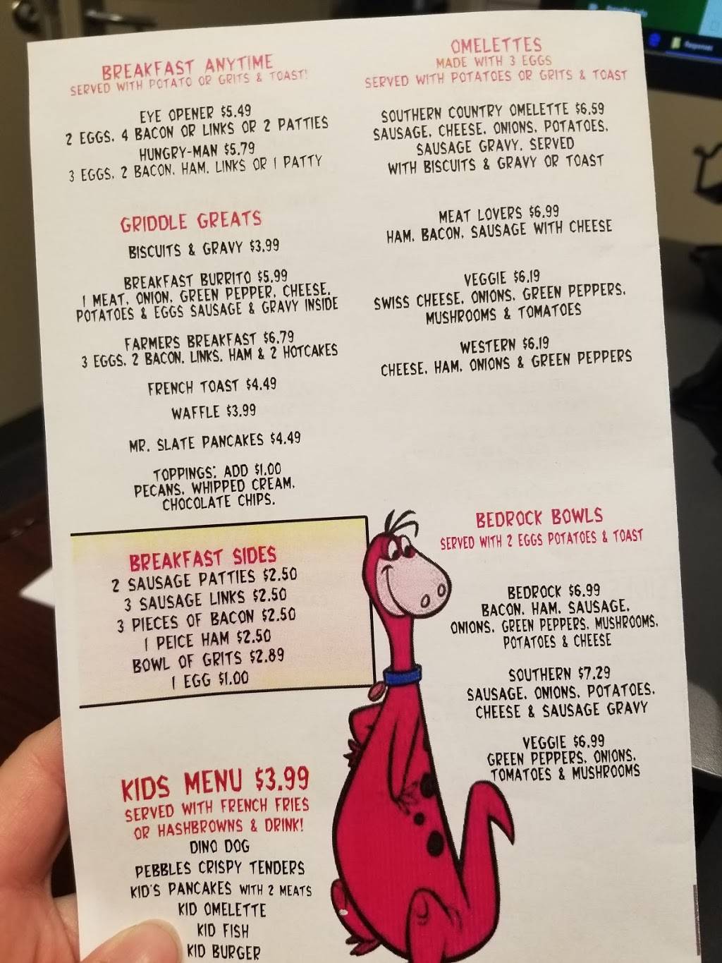 Bedrock Diner | restaurant | 1913 E Court St, Flint, MI 48503, USA | 8102886286 OR +1 810-288-6286