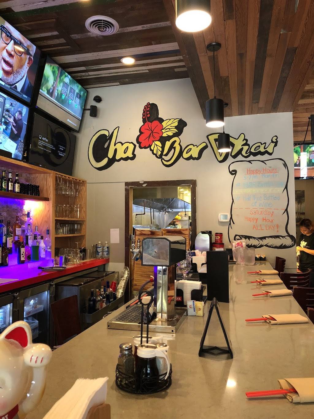 Cha Bar Thai | restaurant | 1811 N Greenville Ave Suite 400, Richardson, TX 75081, USA | 4699066907 OR +1 469-906-6907