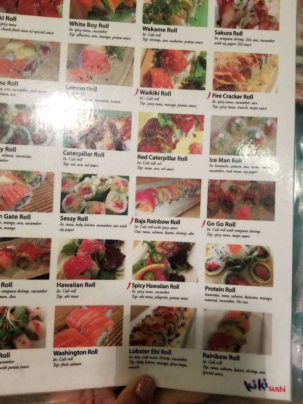 Kiki Sushi | restaurant | 600 W University Ave, San Diego, CA 92103, USA | 6192600881 OR +1 619-260-0881