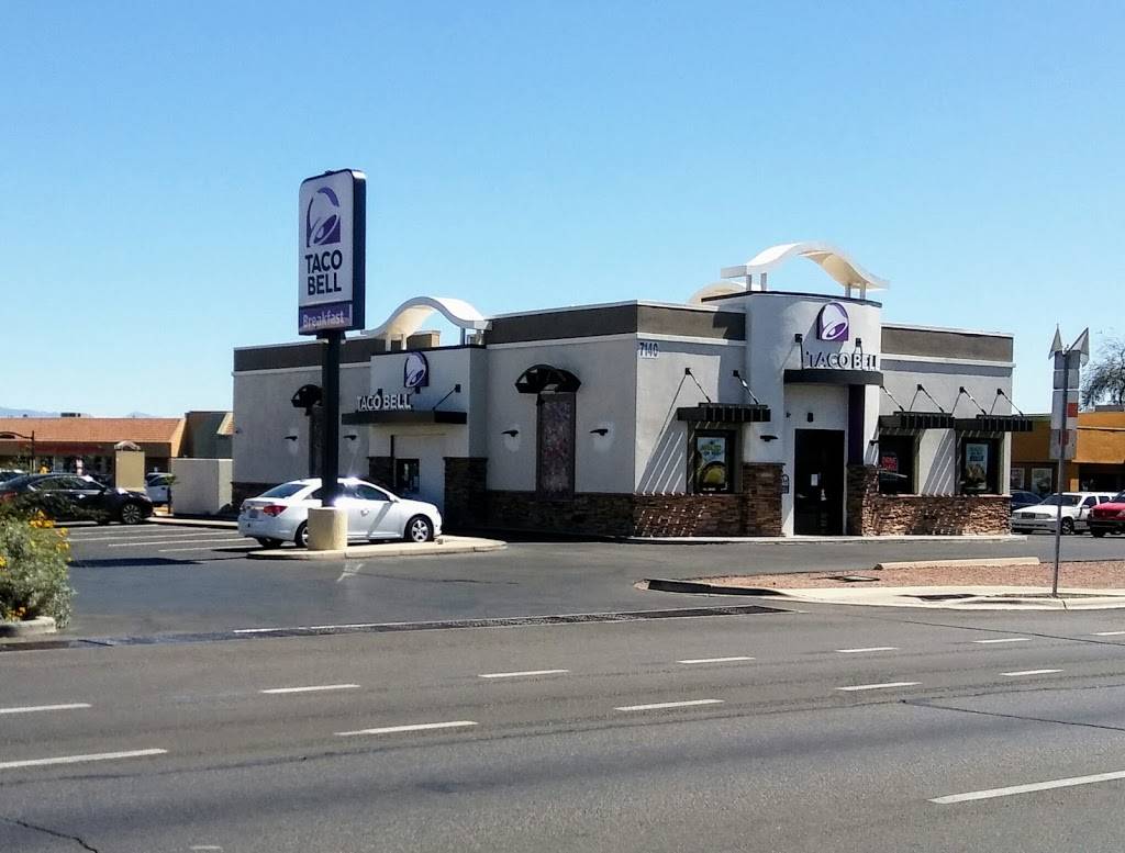 Taco Bell | meal takeaway | 7140 N Thornydale Rd, Tucson, AZ 85741, USA | 5207444746 OR +1 520-744-4746