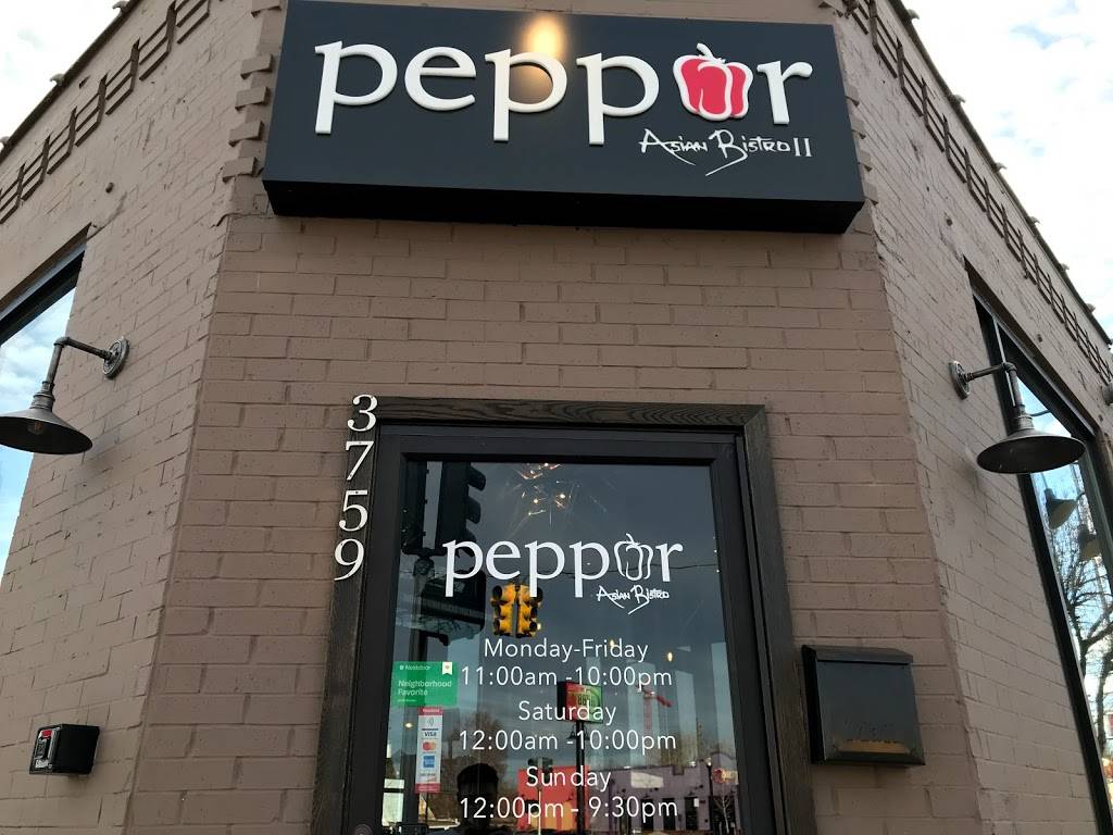 Pepper Asian Bistro II | restaurant | 3759 Lipan St, Denver, CO 80211, USA | 7205247818 OR +1 720-524-7818