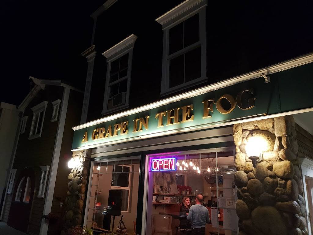 A Grape in the Fog | cafe | 400 Old County Rd, Pacifica, CA 94044, USA | 6507355854 OR +1 650-735-5854