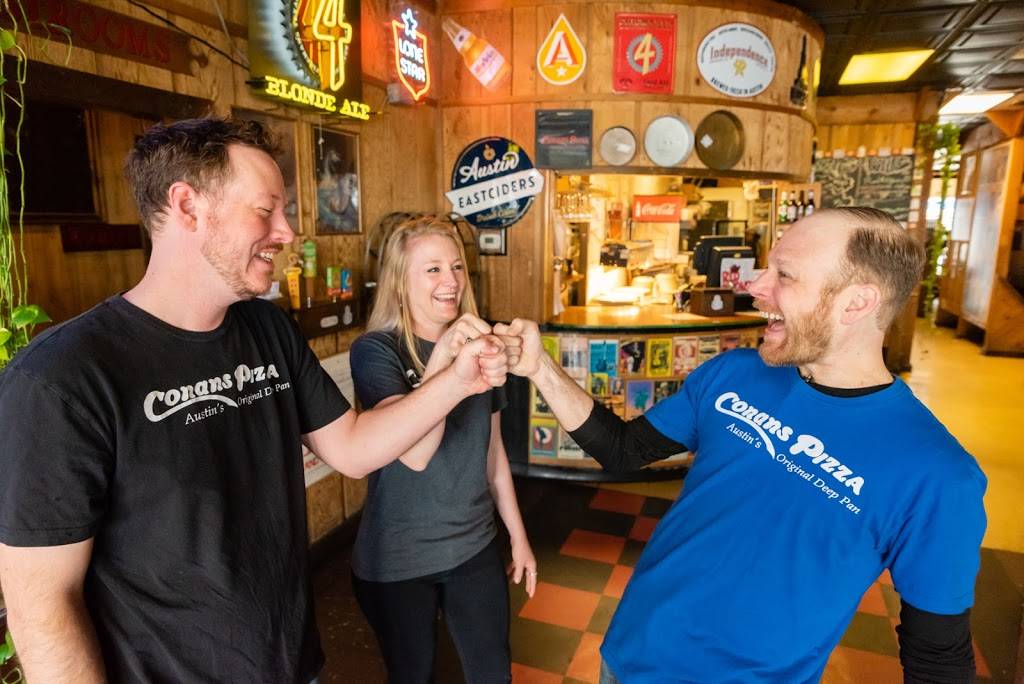 Conans Pizza North | restaurant | 2438 W Anderson Ln, Austin, TX 78757, USA | 5124593221 OR +1 512-459-3221