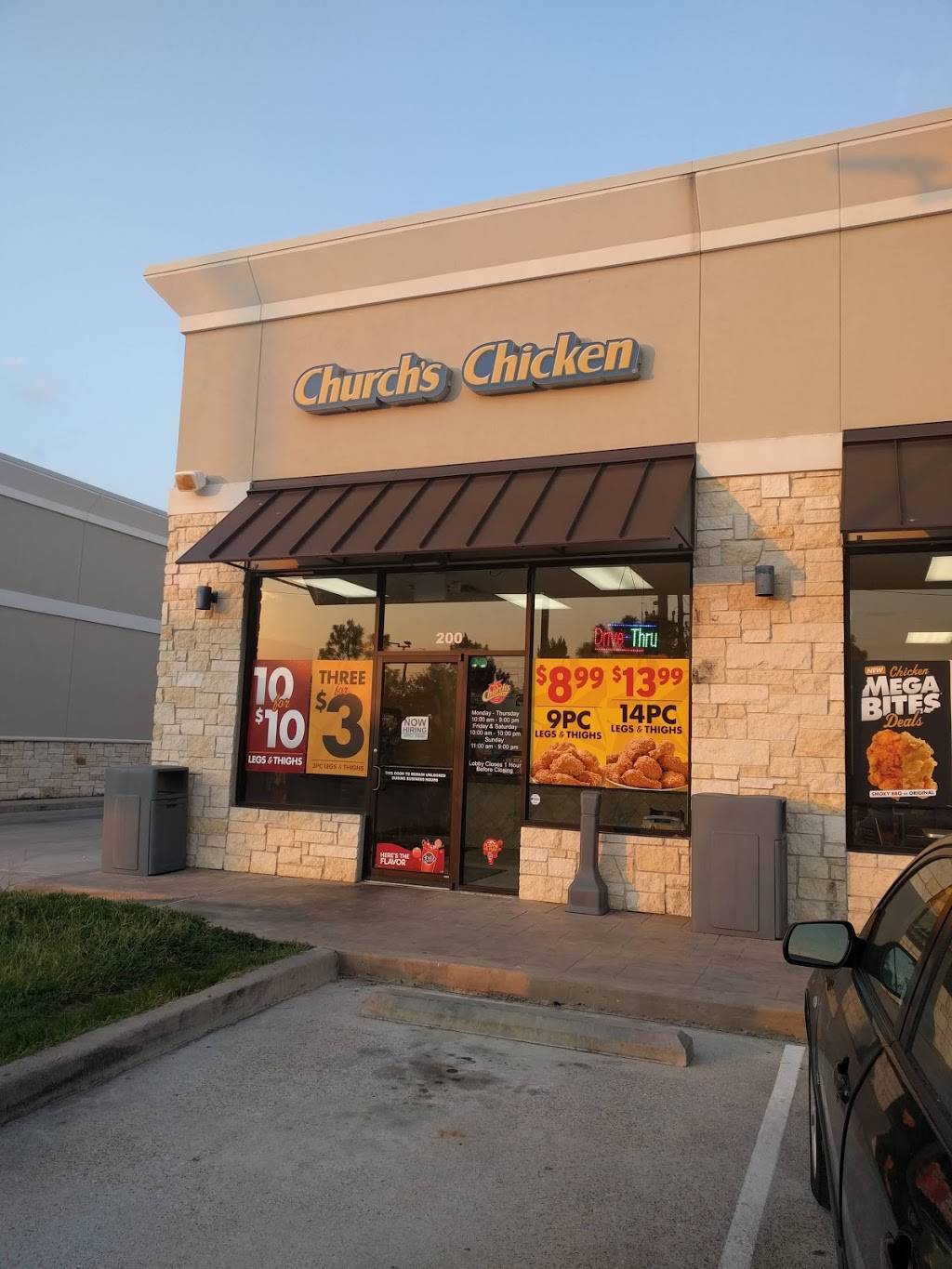 Churchs Chicken | restaurant | 14710 Mueschke Rd, Cypress, TX 77429, USA | 8326535718 OR +1 832-653-5718