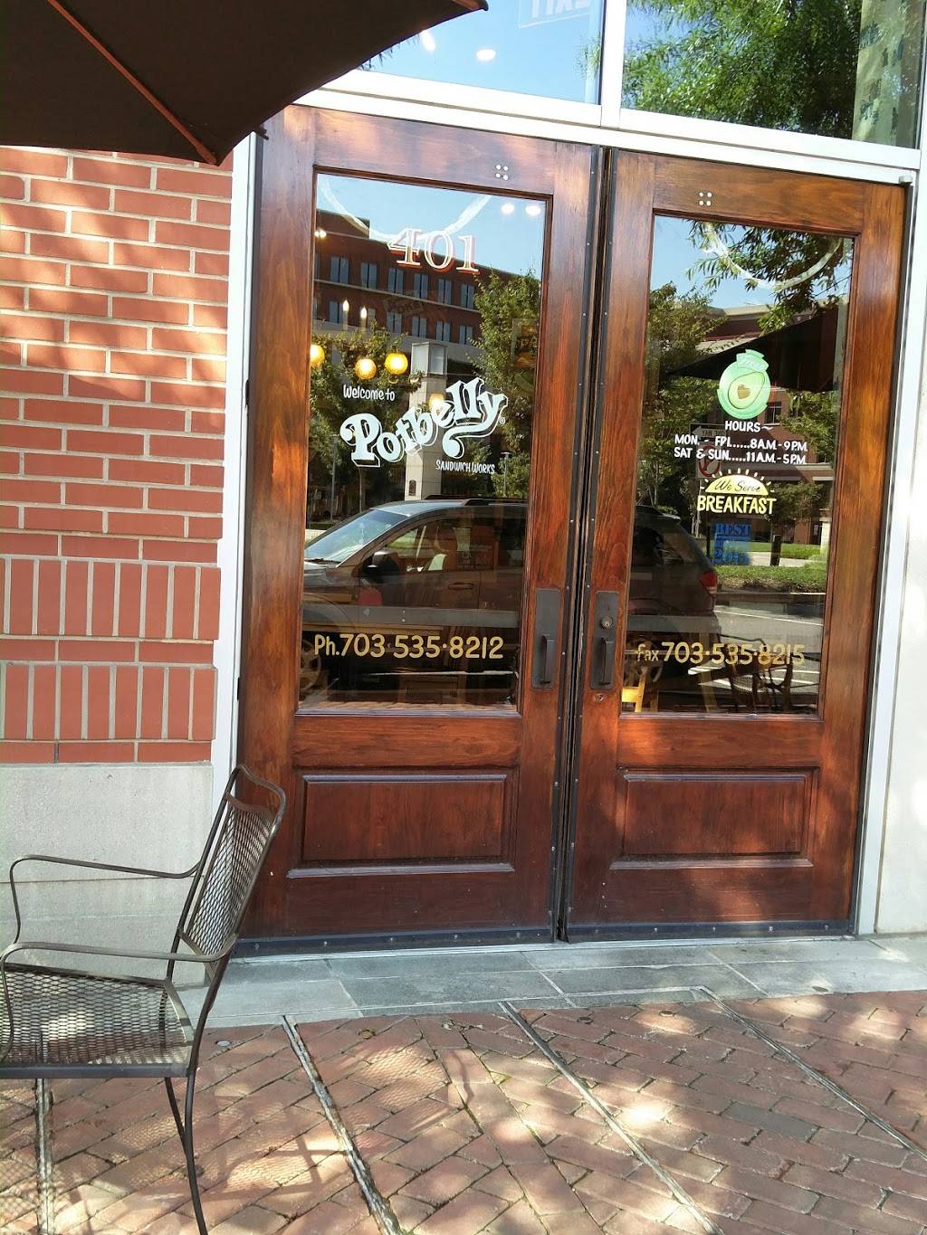 Potbelly Sandwich Shop | restaurant | 401 John Carlyle St, Alexandria, VA 22314, USA | 7035358212 OR +1 703-535-8212