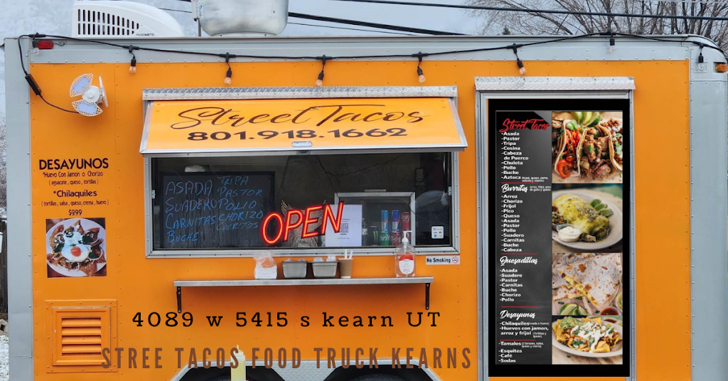 Stree Tacos Food Truck Kearns | restaurant | 4089 W 5415 S, Kearns, UT 84118, USA | 8019181662 OR +1 801-918-1662
