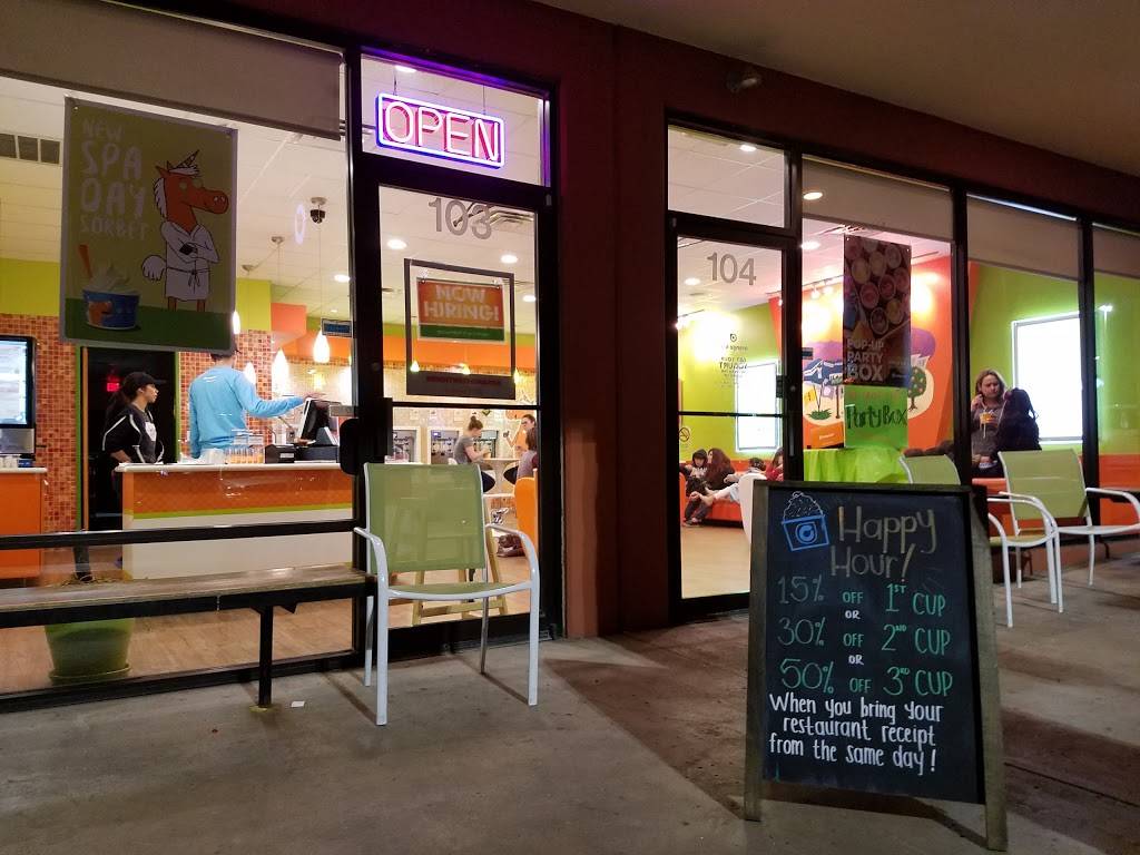 Orange Leaf Frozen Yogurt | restaurant | 7500 N Mesa St, El Paso, TX 79912, USA | 9154873677 OR +1 915-487-3677
