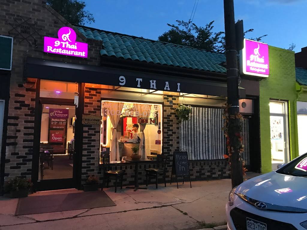 9 Thai Restaurant | restaurant | 4122 E Colfax Ave, Denver, CO 80220, USA | 3036580751 OR +1 303-658-0751