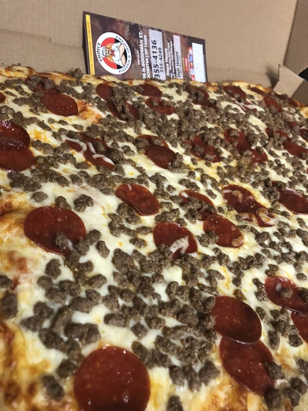 Prince pizzeria & grocery | restaurant | 1256 Goodman St N, Rochester, NY 14609, USA | 5853554136 OR +1 585-355-4136