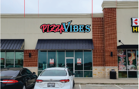 Pizza Vibes | restaurant | 5701 TX-121 #165, The Colony, TX 75056, USA | 2146186415 OR +1 214-618-6415